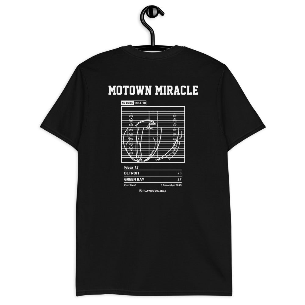 Green Bay Packers Greatest Plays T-shirt: Motown Miracle (2015)