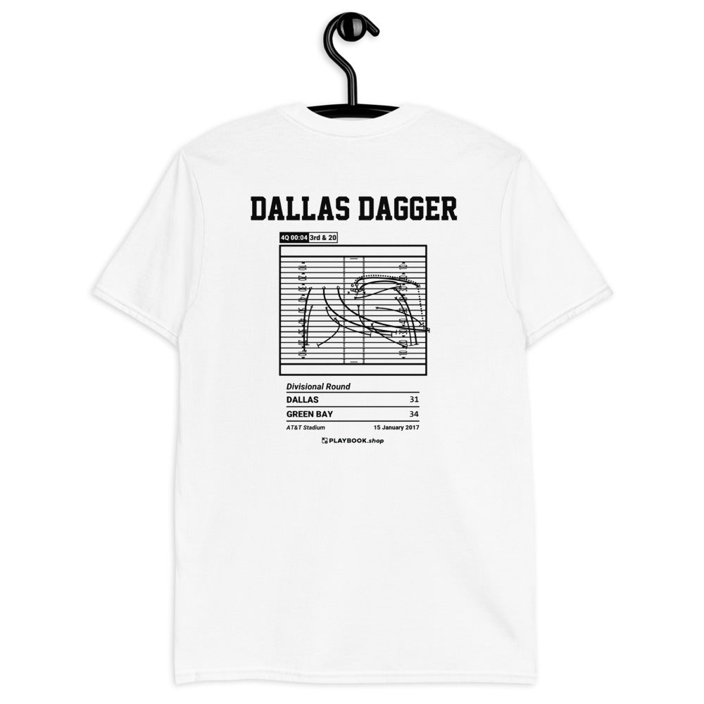 Green Bay Packers Greatest Plays T-shirt: Dallas Dagger (2017)
