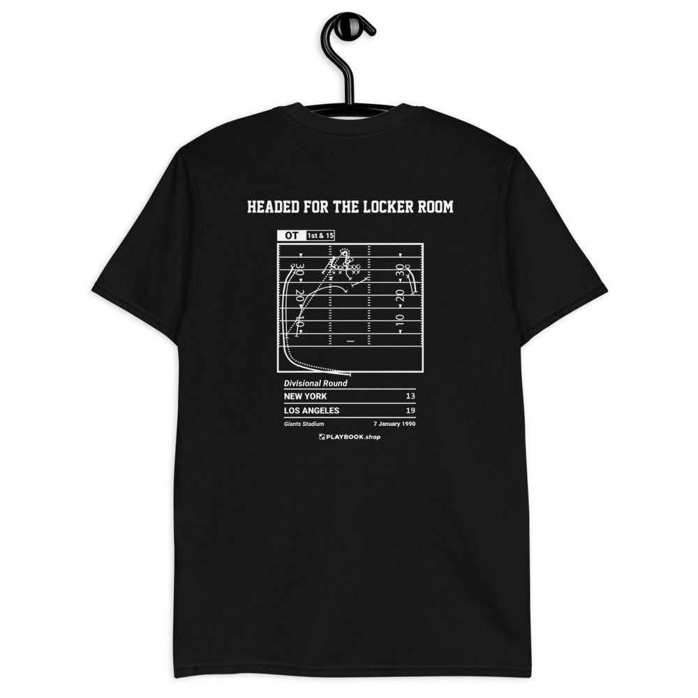 Los Angeles Rams Greatest Plays T-shirt: Headed for the Locker Room (1990)