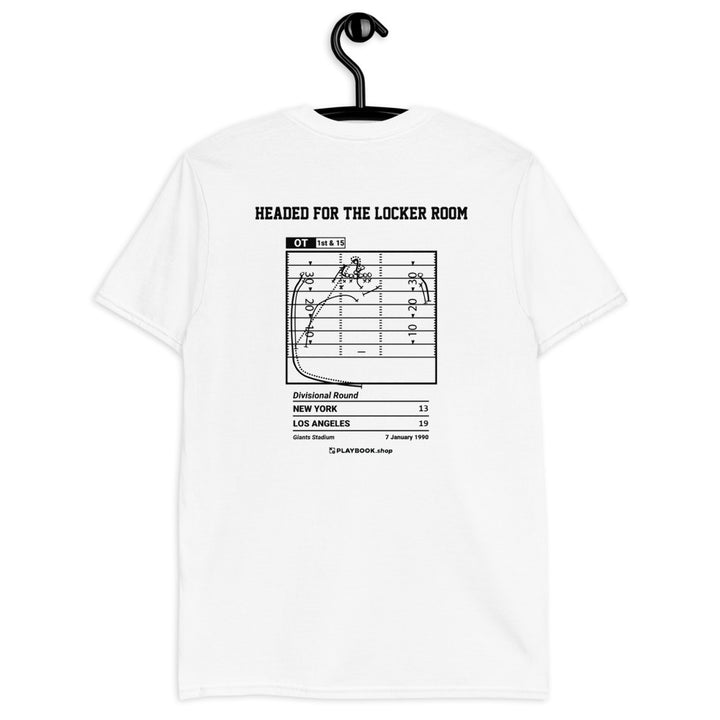 Los Angeles Rams Greatest Plays T-shirt: Headed for the Locker Room (1990)