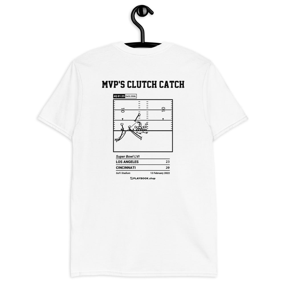 Los Angeles Rams Greatest Plays T-shirt: MVP's clutch catch (2022)