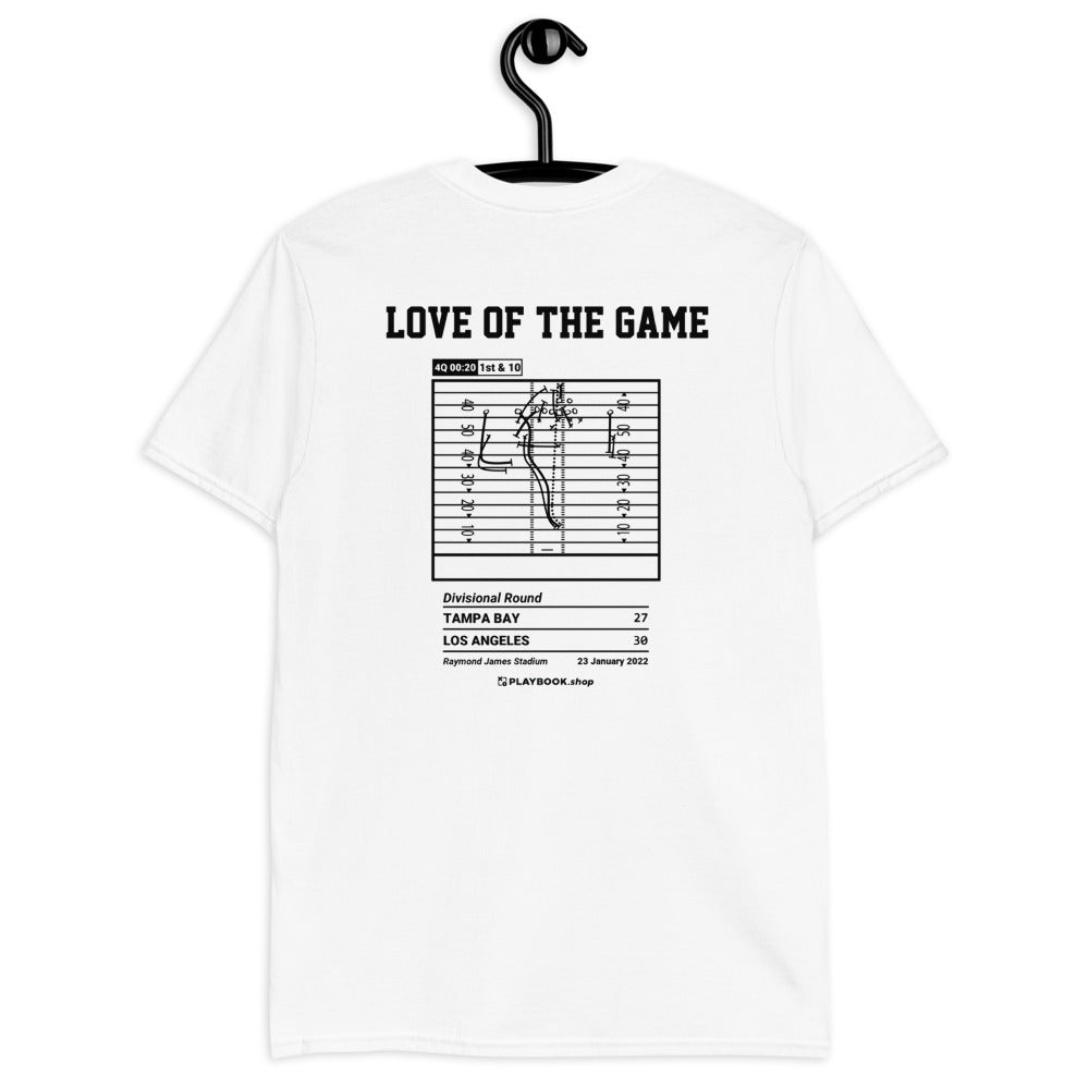 Los Angeles Rams Greatest Plays T-shirt: Love of the game (2022)