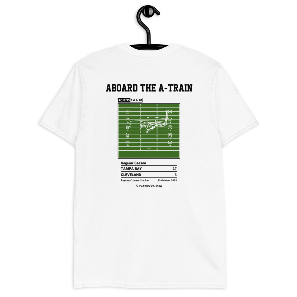 Tampa Bay Buccaneers Greatest Plays T-shirt: Aboard the A-Train (2002)