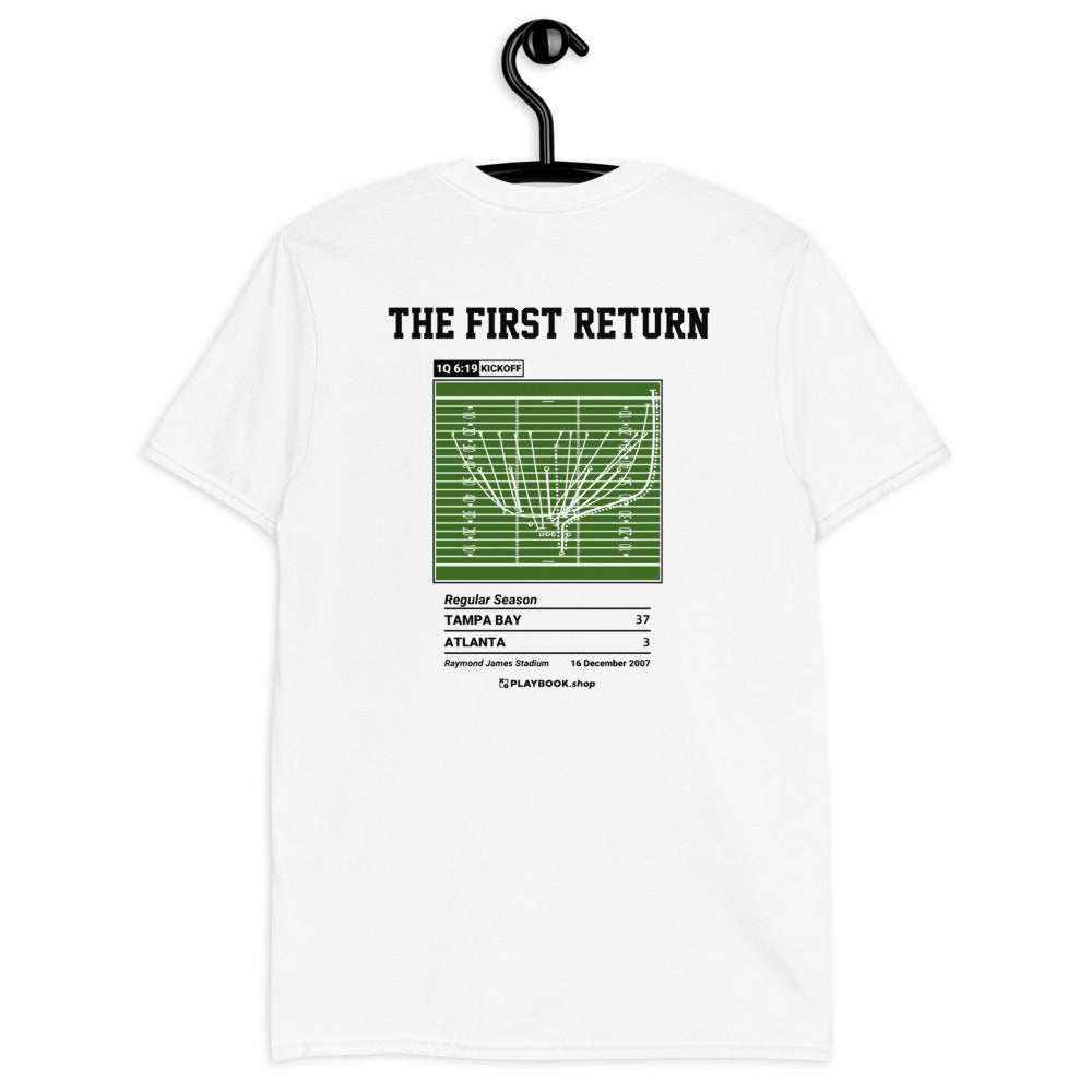 Tampa Bay Buccaneers Greatest Plays T-shirt: The First Return (2007)