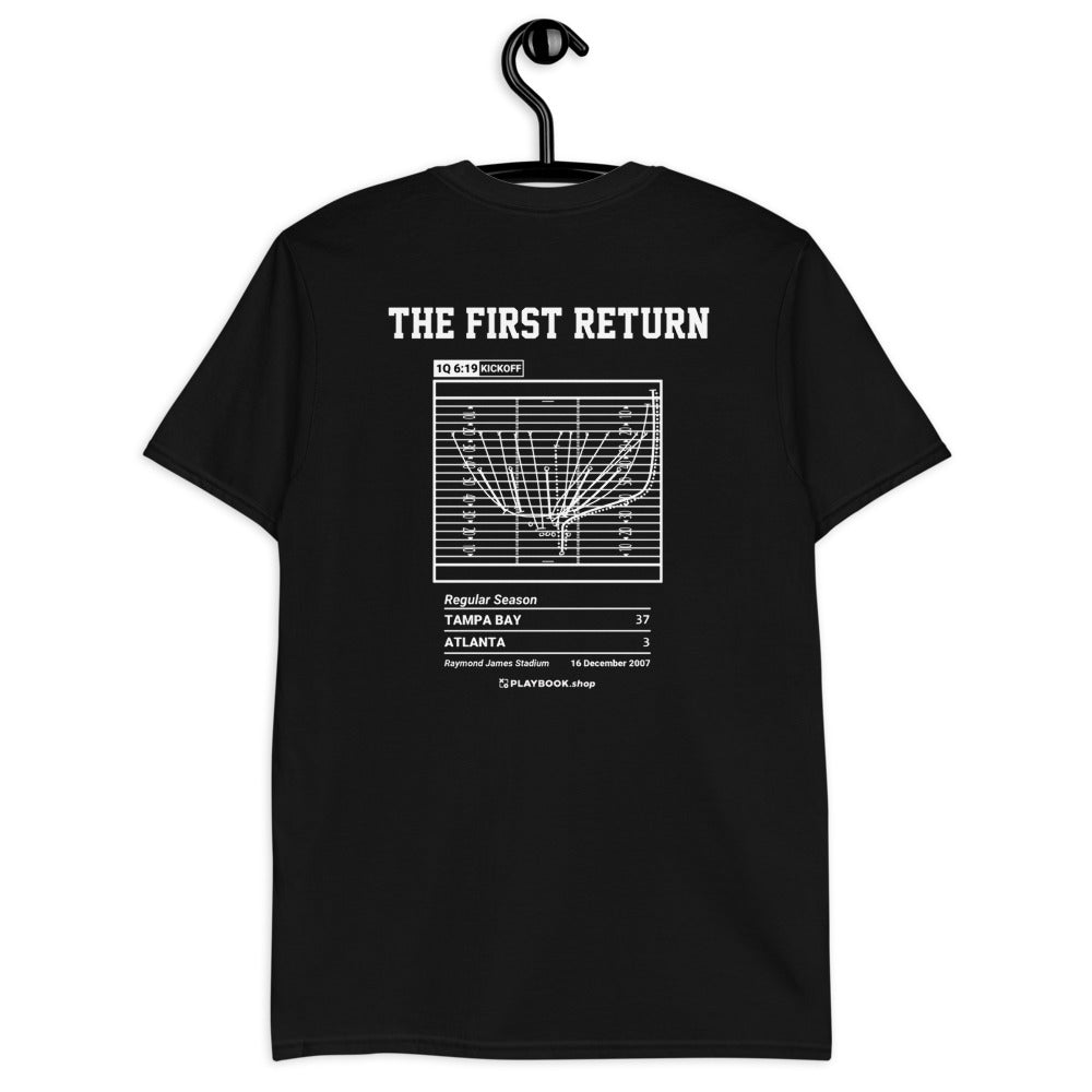Tampa Bay Buccaneers Greatest Plays T-shirt: The First Return (2007)