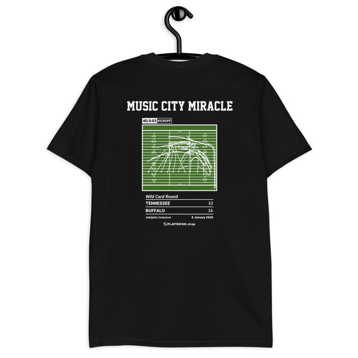 Tennessee Titans Greatest Plays T-shirt: Music City Miracle (2000)