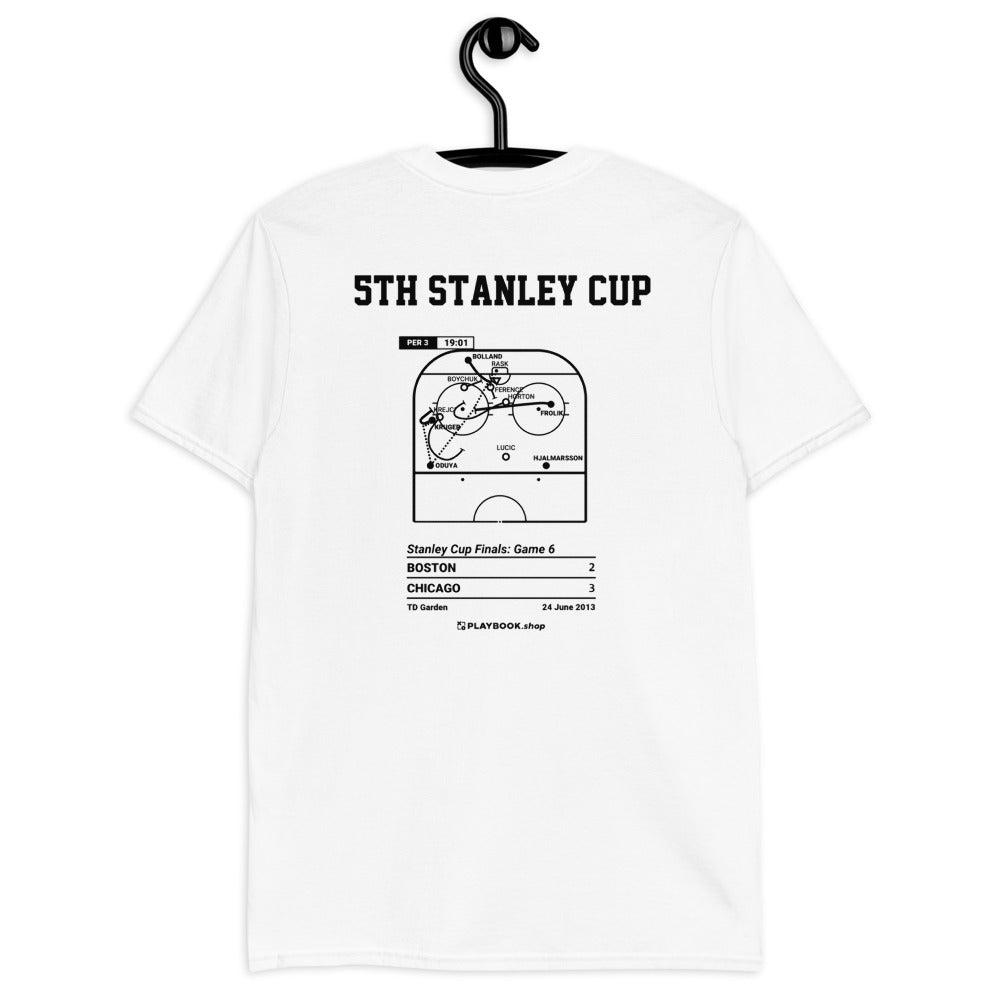 Chicago Blackhawks Greatest Goals T-shirt: 5th Stanley Cup (2013)