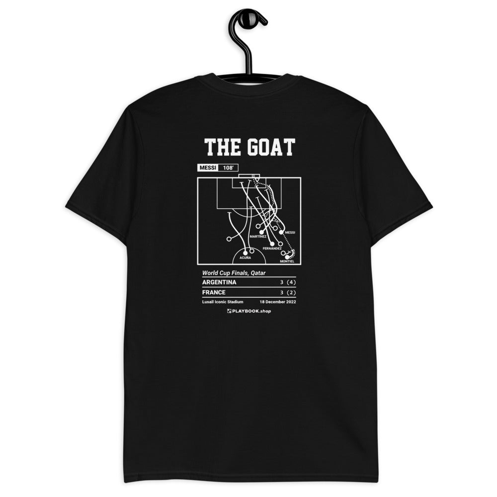 Argentina Greatest Goals T-shirt: The GOAT (2022)