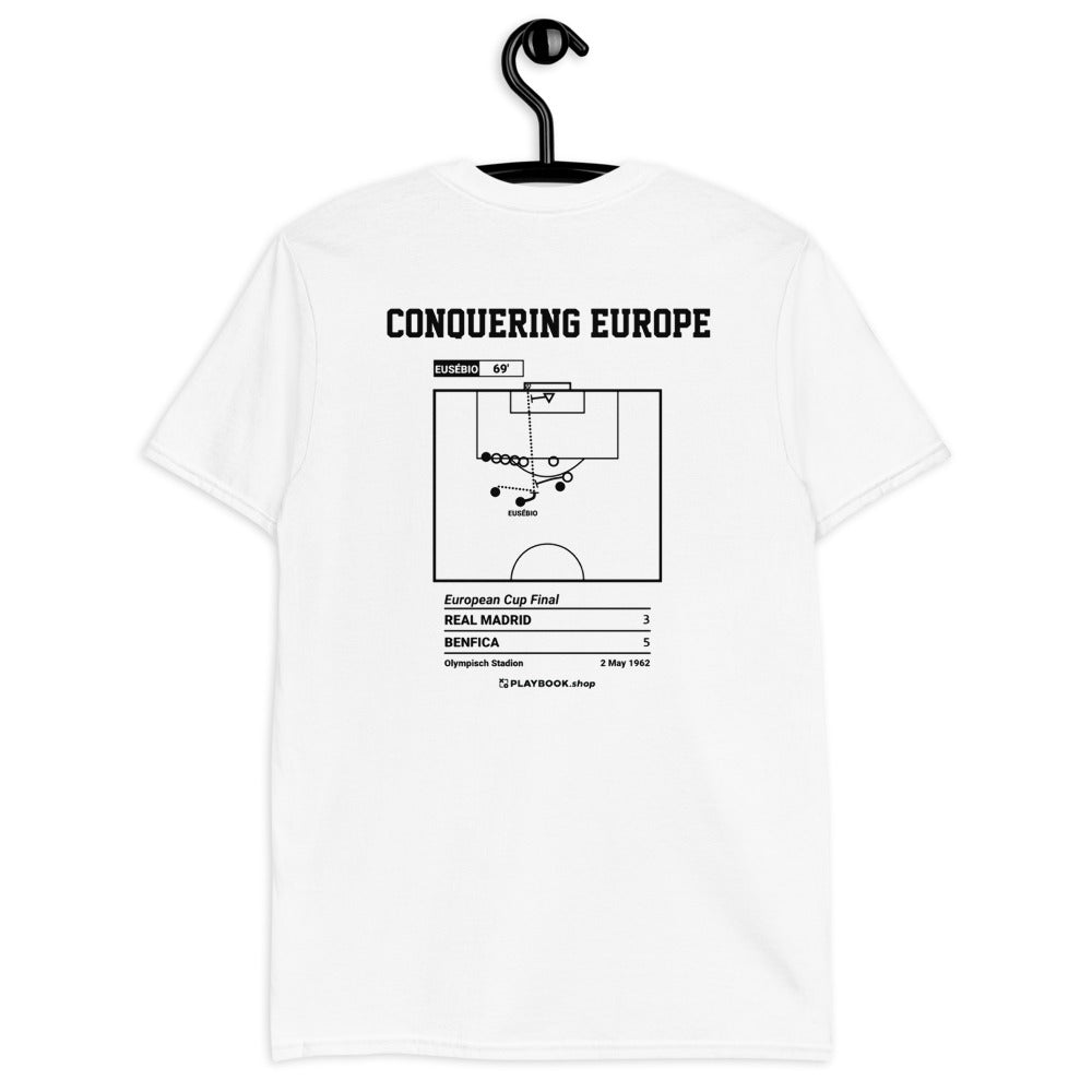 Benfica Greatest Goals T-shirt: Conquering Europe (1962)