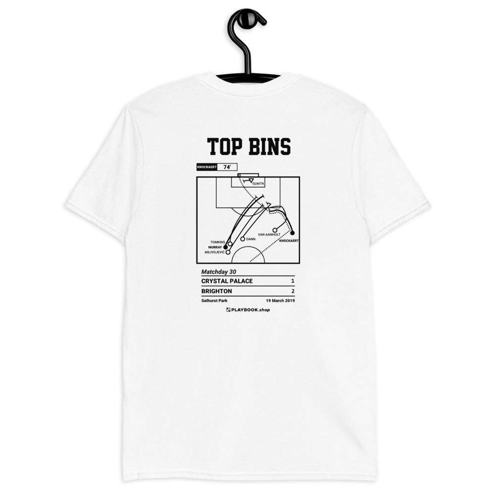 Brighton & Hove Albion Greatest Goals T-shirt: Top Bins (2019)