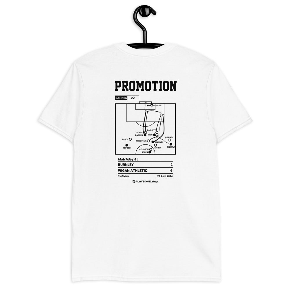 Burnley Greatest Goals T-shirt: Promotion (2014)