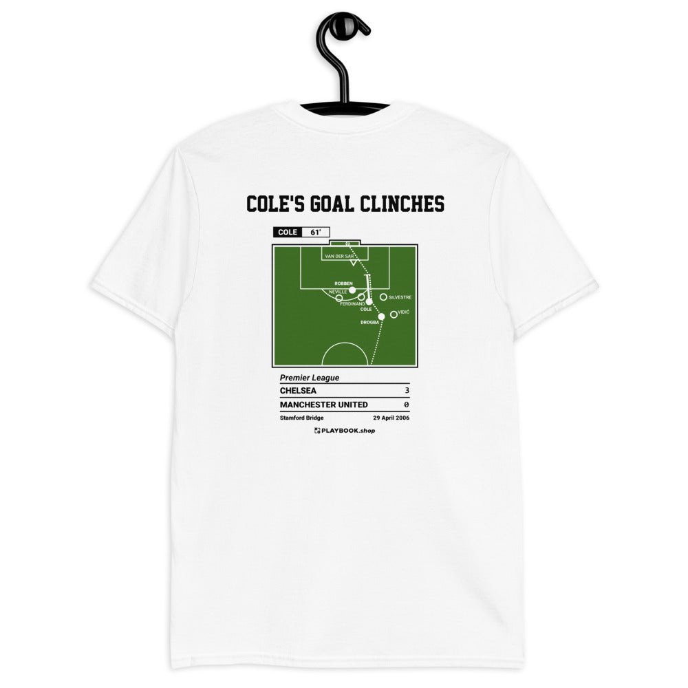 Chelsea Greatest Goals T-shirt: Cole's Goal Clinches (2006)