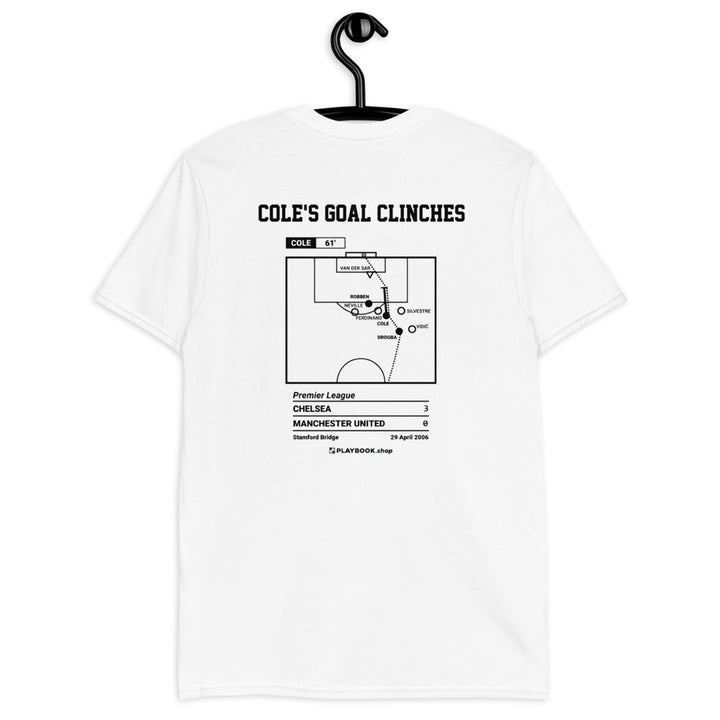 Chelsea Greatest Goals T-shirt: Cole's Goal Clinches (2006)