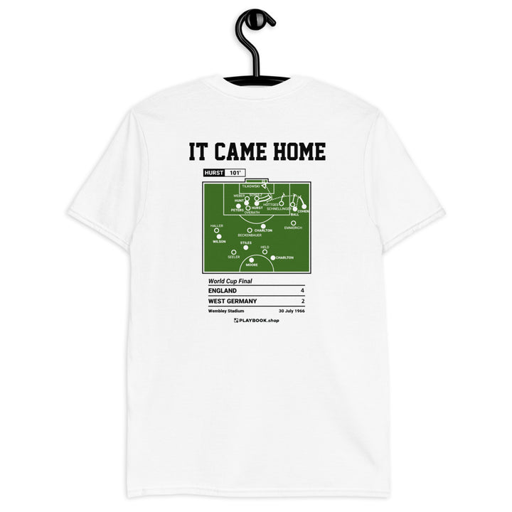 England National Team Greatest Goals T-shirt: It Came Home (1966)