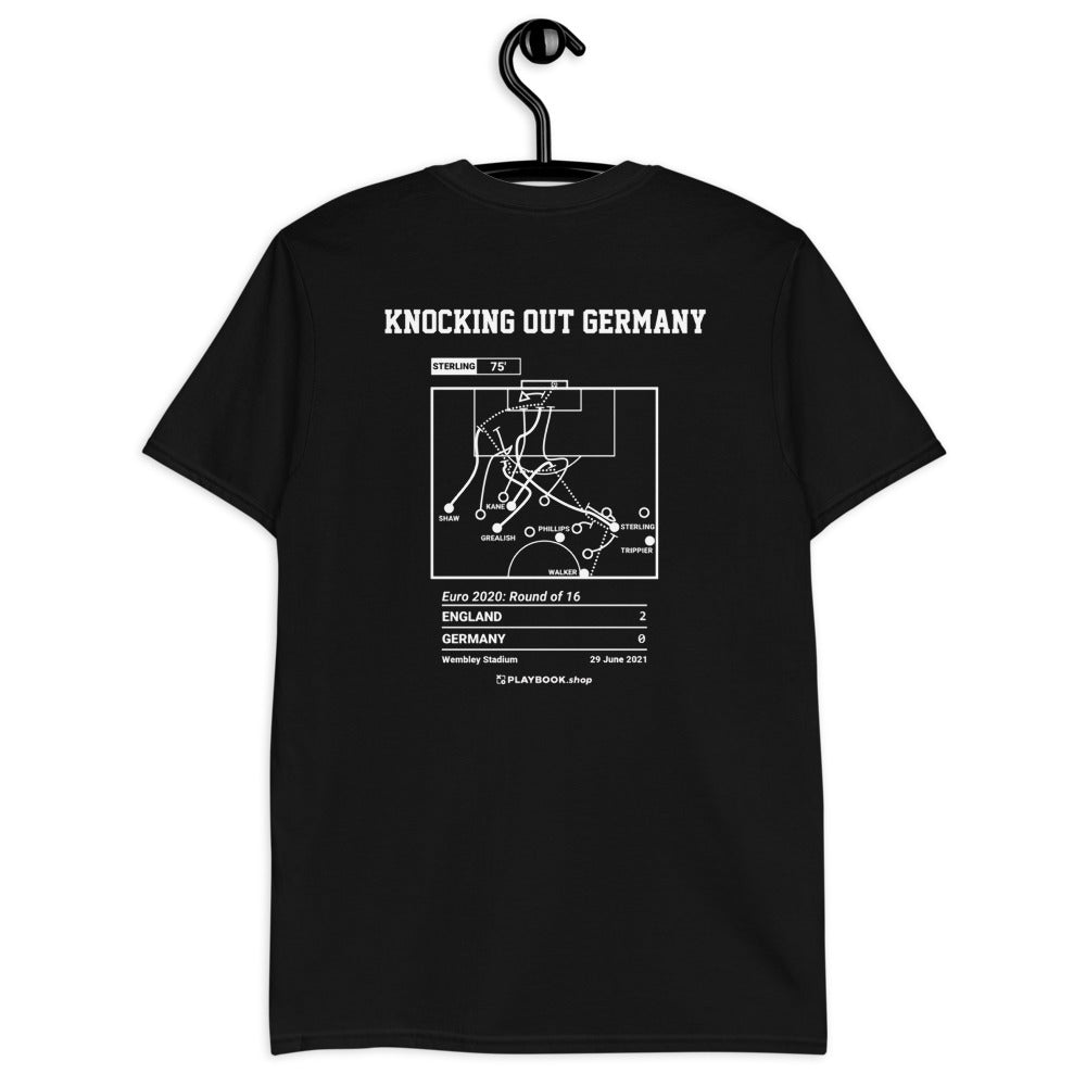 England National Team Greatest Goals T-shirt: Knocking out Germany (2021)