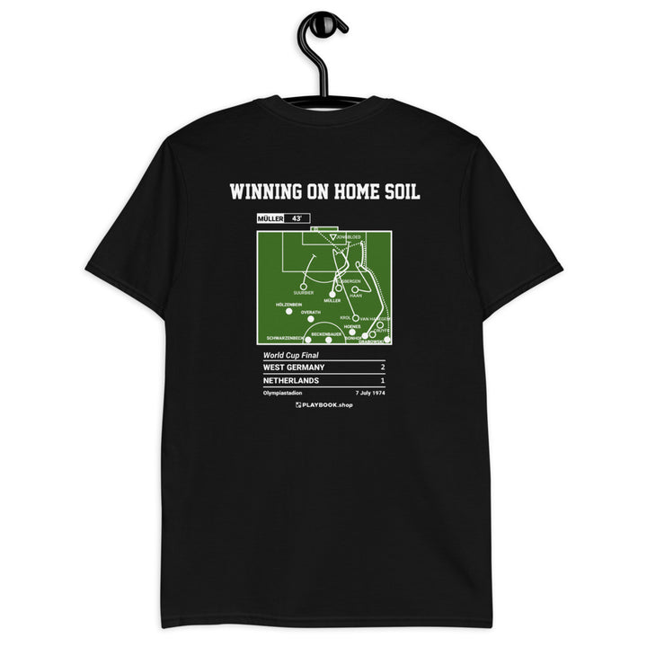 Germany National Team Greatest Goals T-shirt: Winning on home soil (1974)