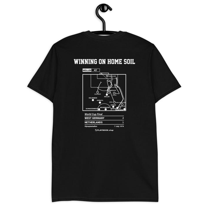 Germany National Team Greatest Goals T-shirt: Winning on home soil (1974)