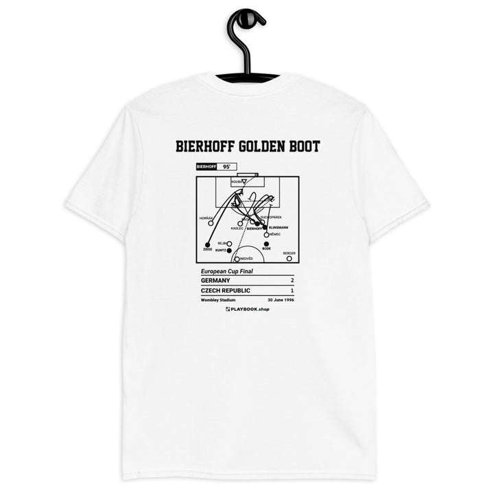 Germany National Team Greatest Goals T-shirt: Bierhoff Golden Boot (1996)
