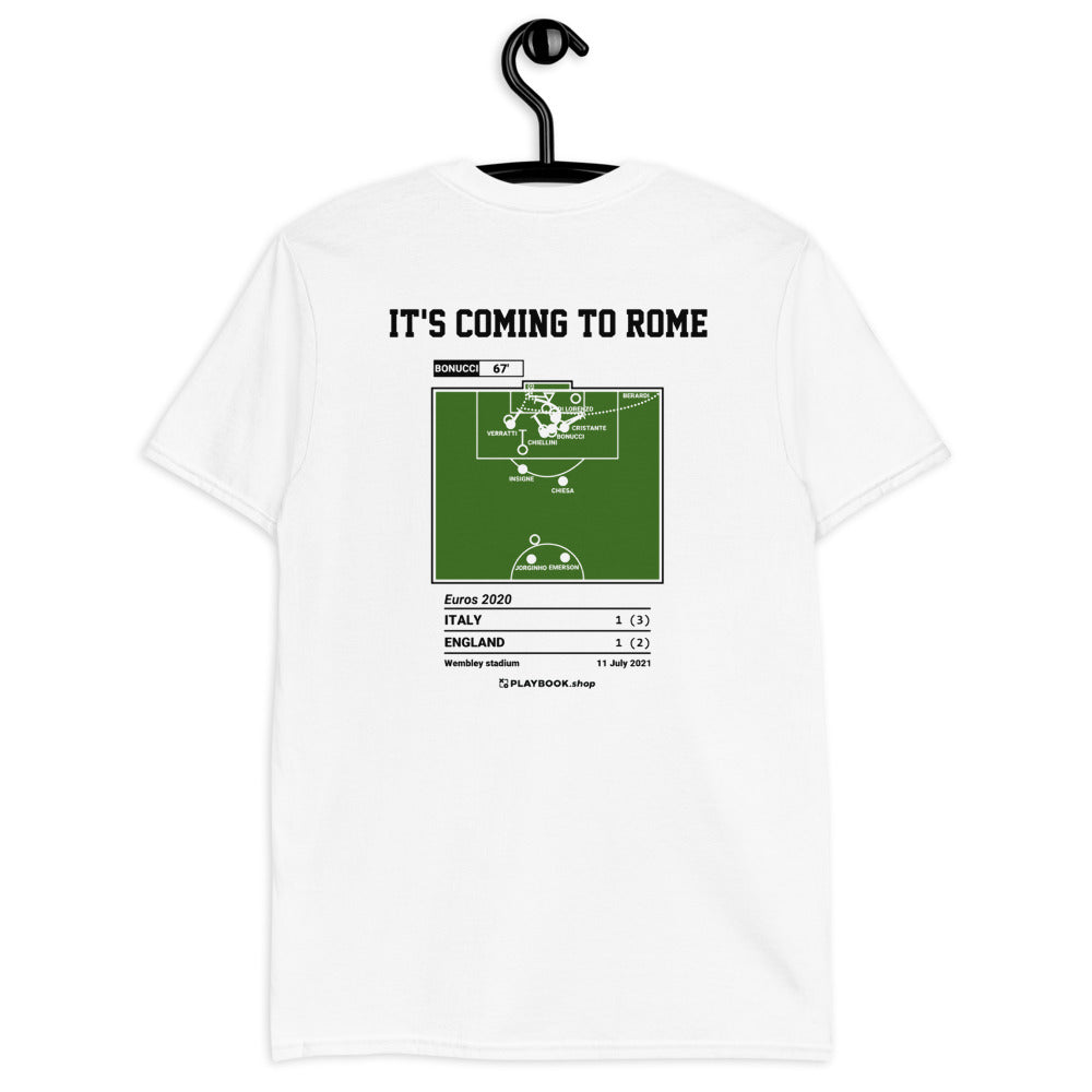 Italy National Team Greatest Goals T-shirt: It's coming to Rome (2021)