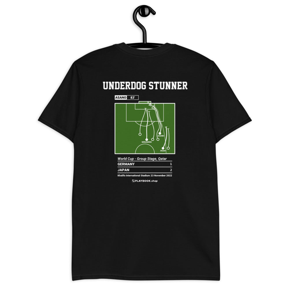 Japan Greatest Goals T-shirt: Underdog stunner (2022)