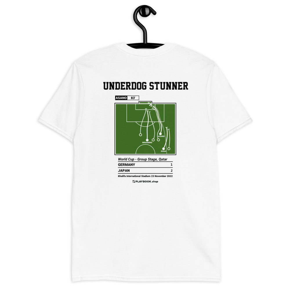 Japan Greatest Goals T-shirt: Underdog stunner (2022)