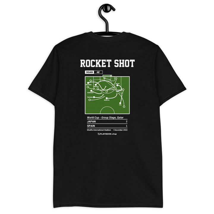 Japan Greatest Goals T-shirt: Rocket shot (2022)
