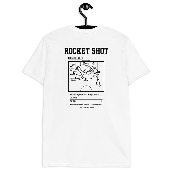 Japan Greatest Goals T-shirt: Rocket shot (2022)