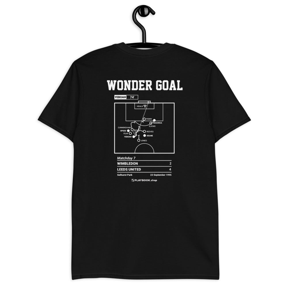 Leeds United Greatest Goals T-shirt: Wonder Goal (1995)