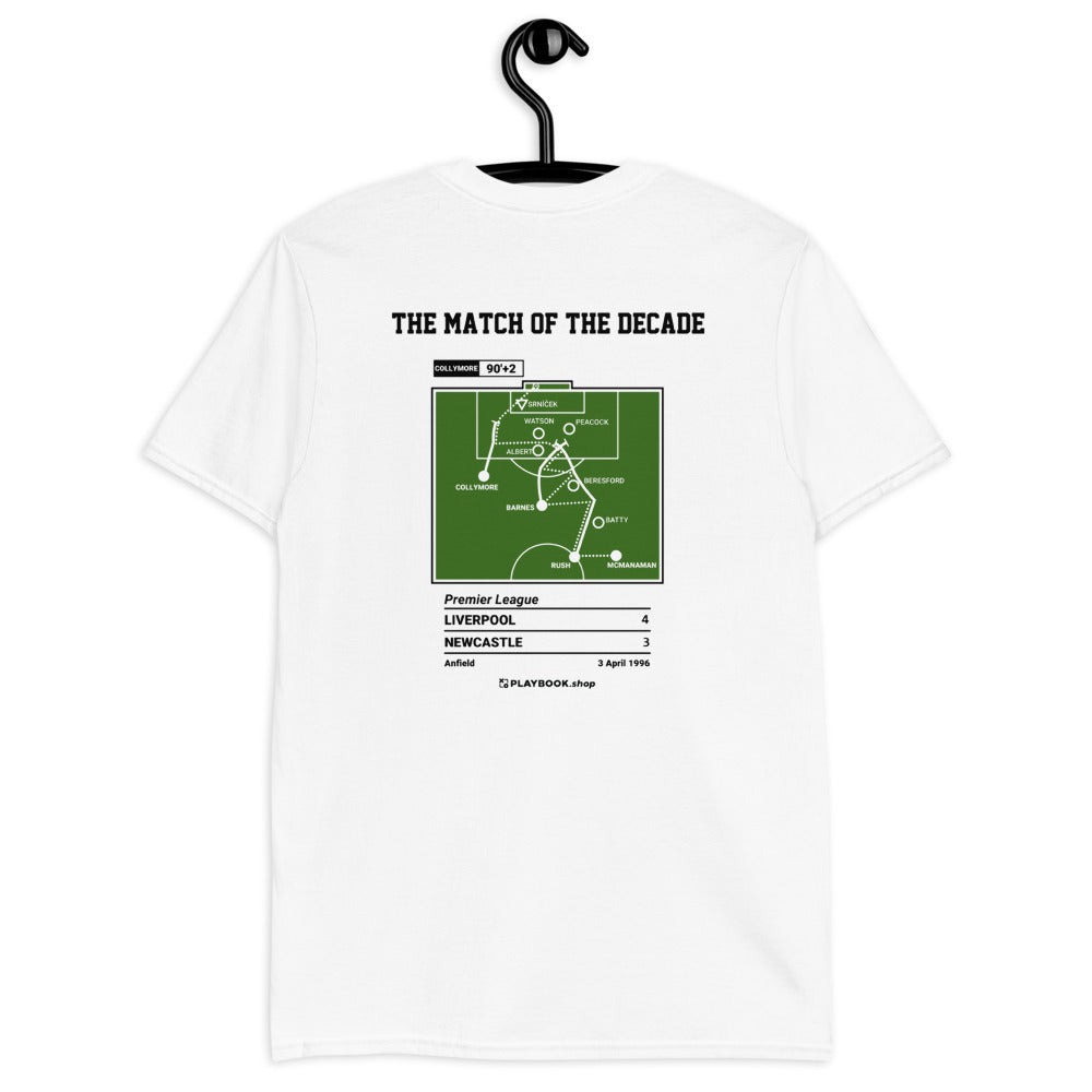 Liverpool Greatest Goals T-shirt: The Match of the Decade (1996)