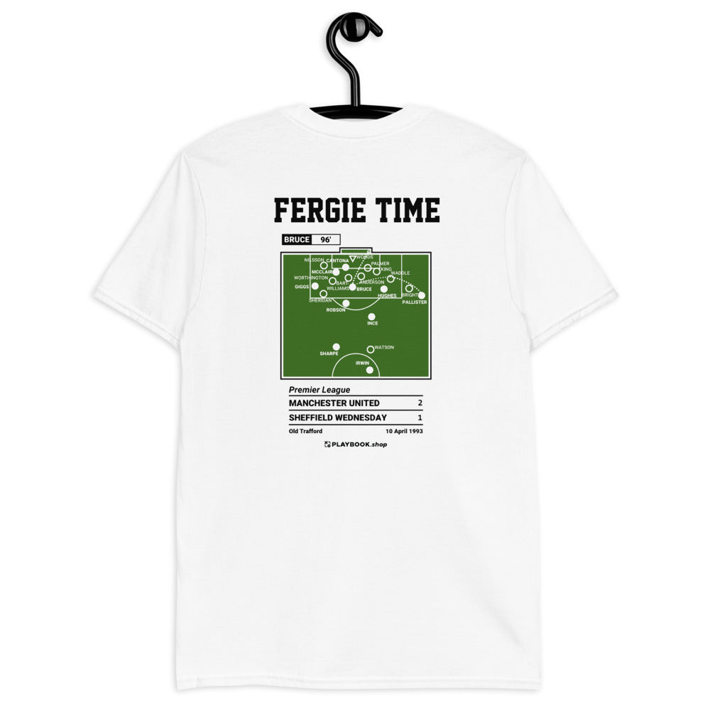 Manchester United Greatest Goals T-shirt: Fergie Time (1993)