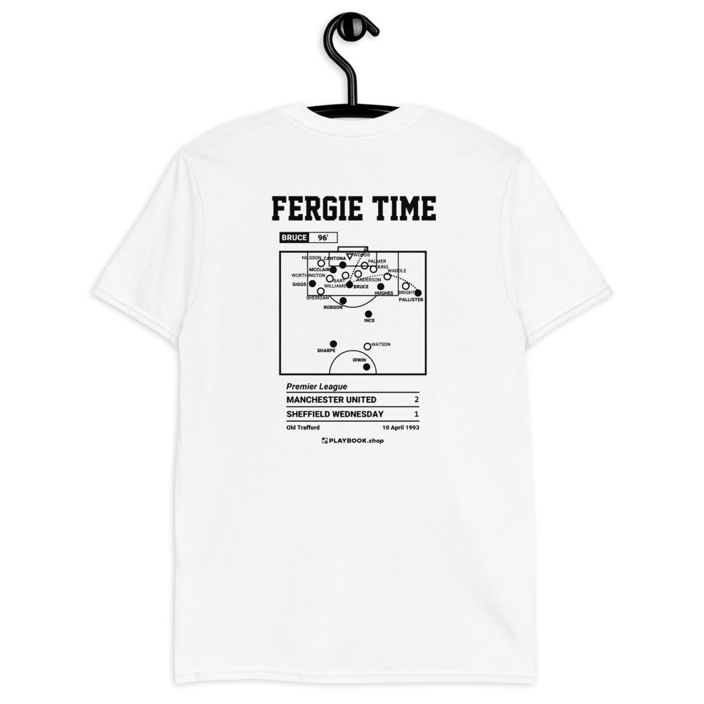 Manchester United Greatest Goals T-shirt: Fergie Time (1993)