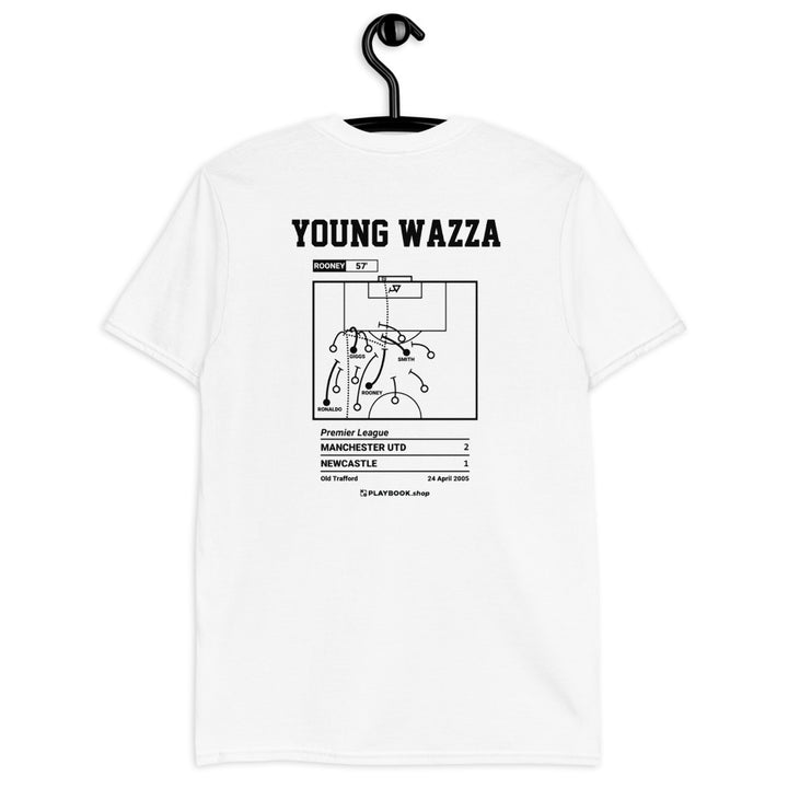 Manchester United Greatest Goals T-shirt: Young Wazza (2005)