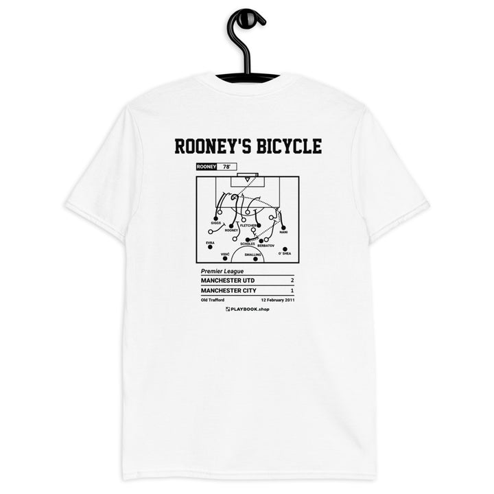 Manchester United Greatest Goals T-shirt: Rooney's Bicycle (2011)