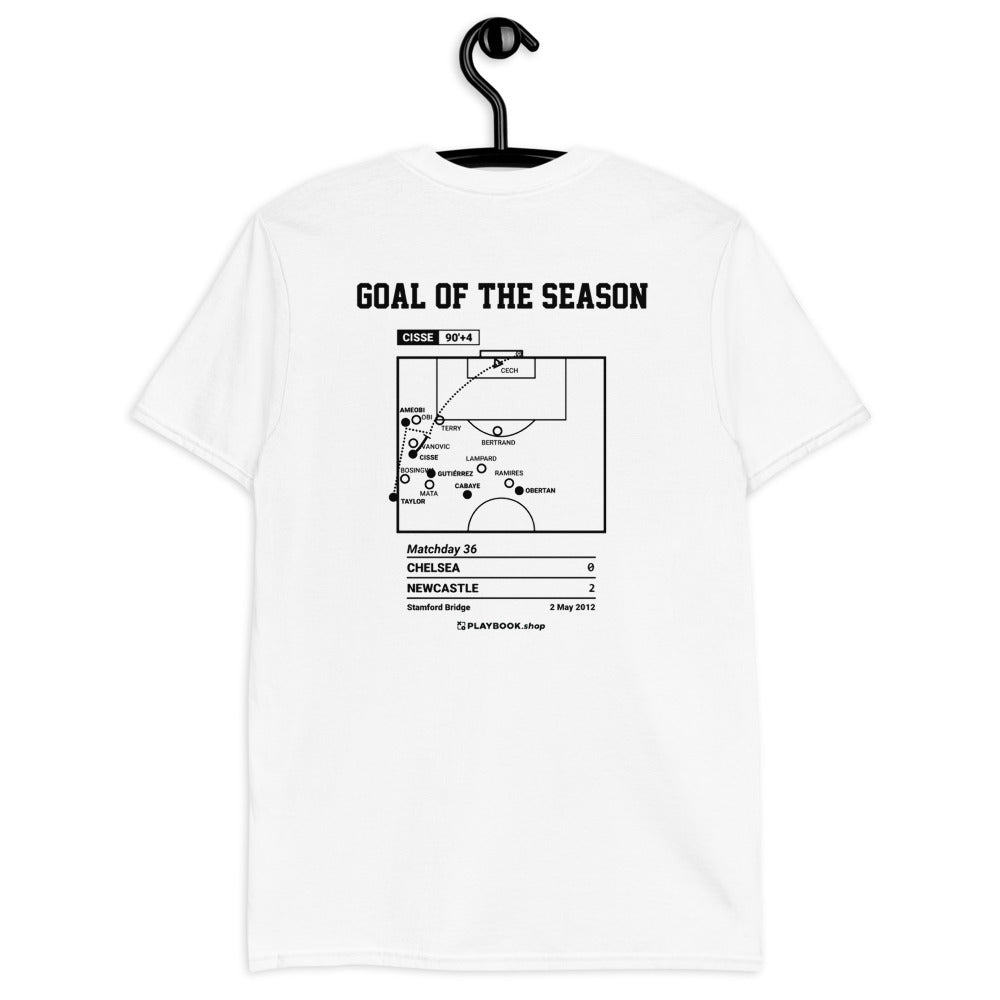 Newcastle Greatest Goals T-shirt: Goal of the Season (2012)