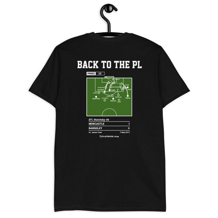 Newcastle Greatest Goals T-shirt: Back to the PL (2017)