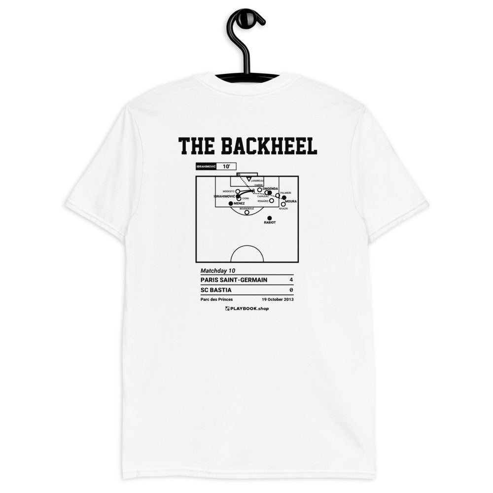 Paris Saint-Germain Greatest Goals T-shirt: The Backheel (2013)