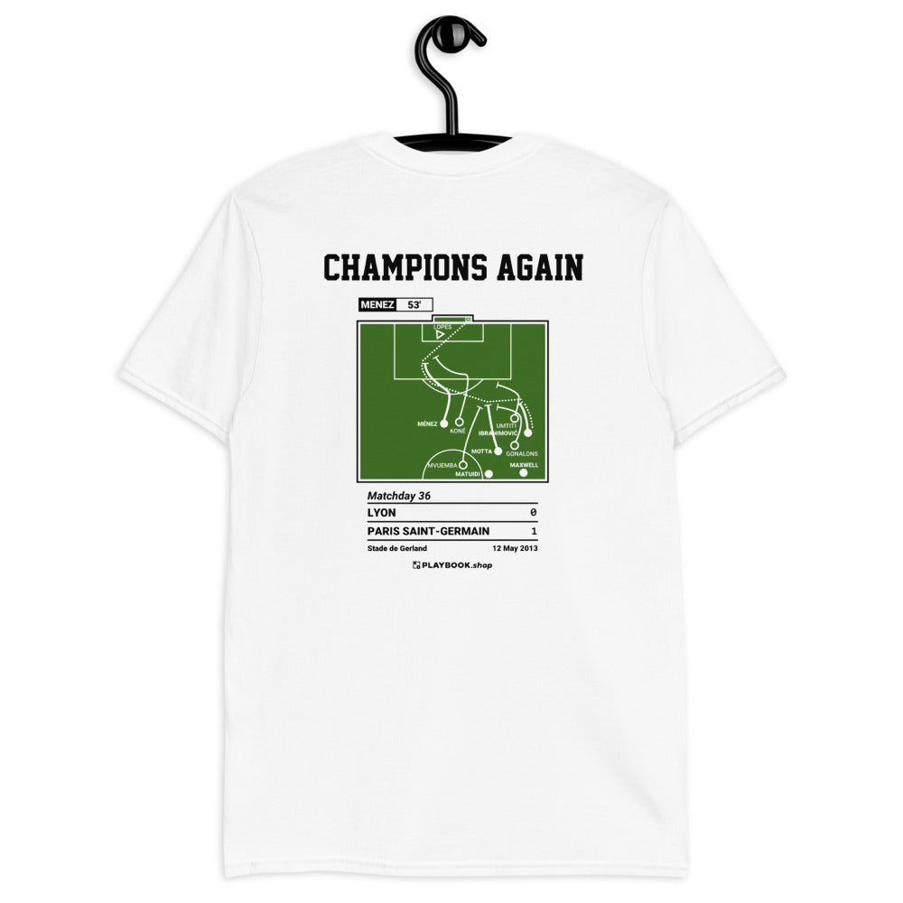 Paris Saint-Germain Greatest Goals T-shirt: Champions Again (2013)