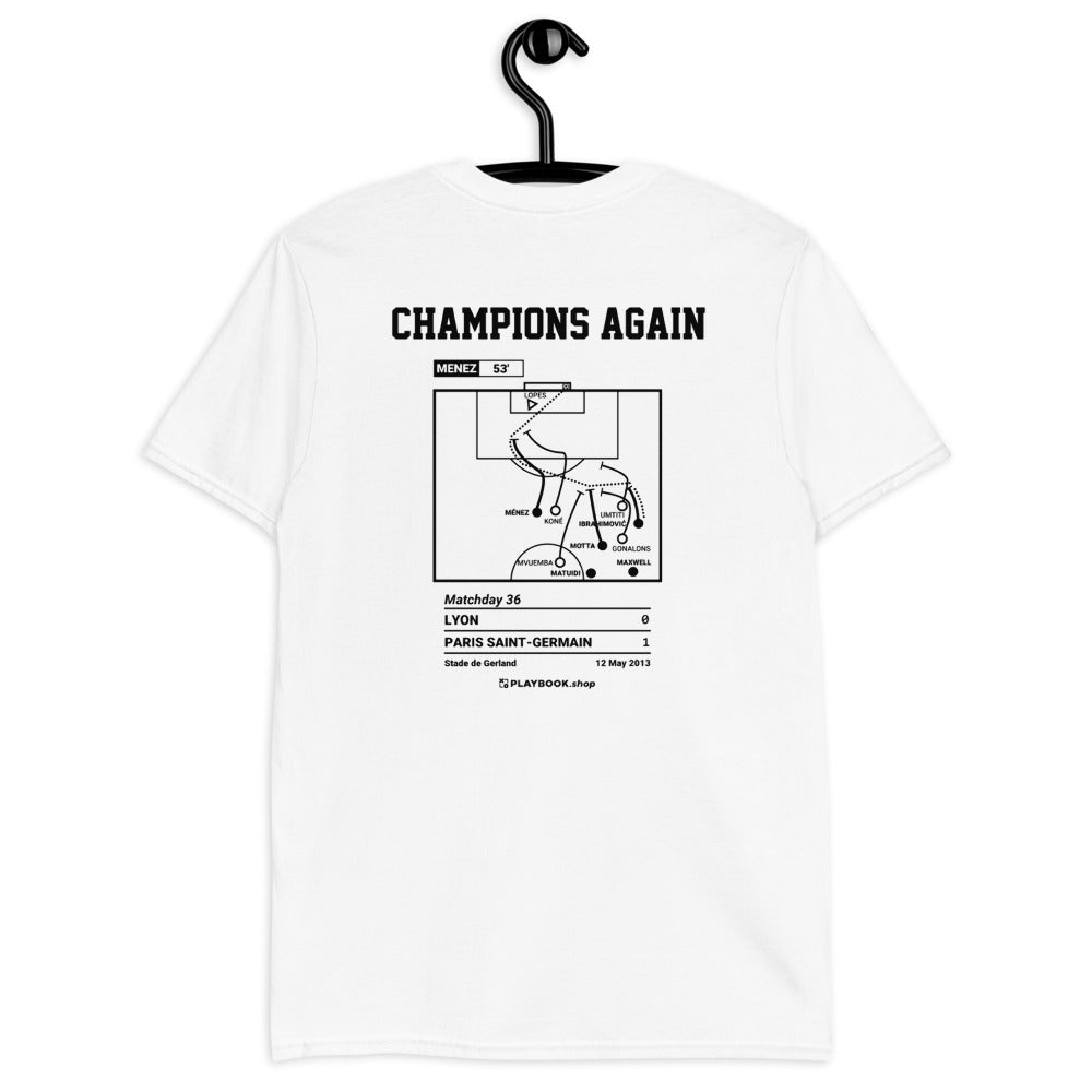 Paris Saint-Germain Greatest Goals T-shirt: Champions Again (2013)