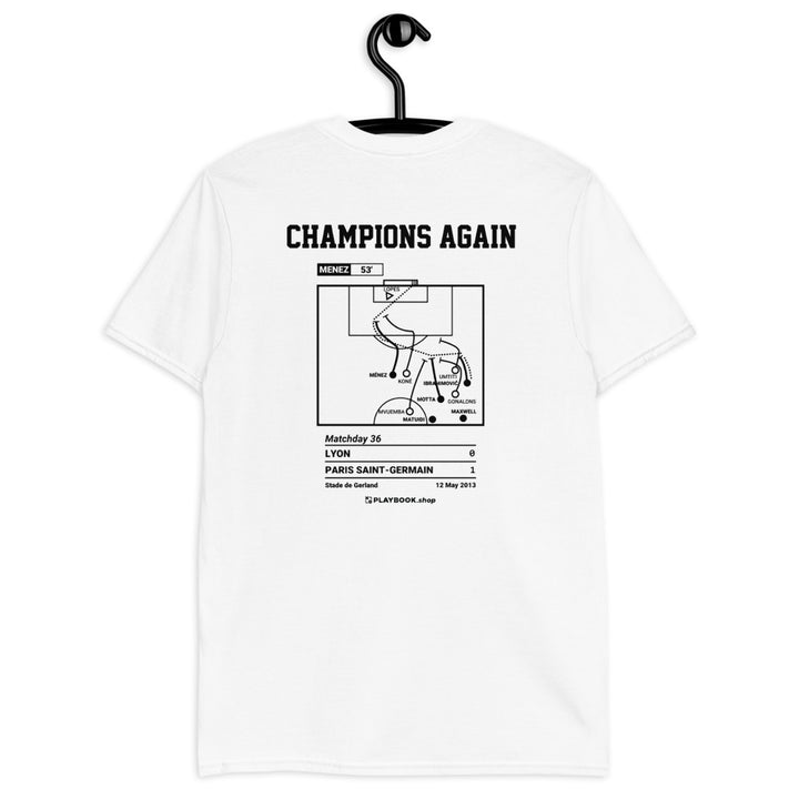 Paris Saint-Germain Greatest Goals T-shirt: Champions Again (2013)