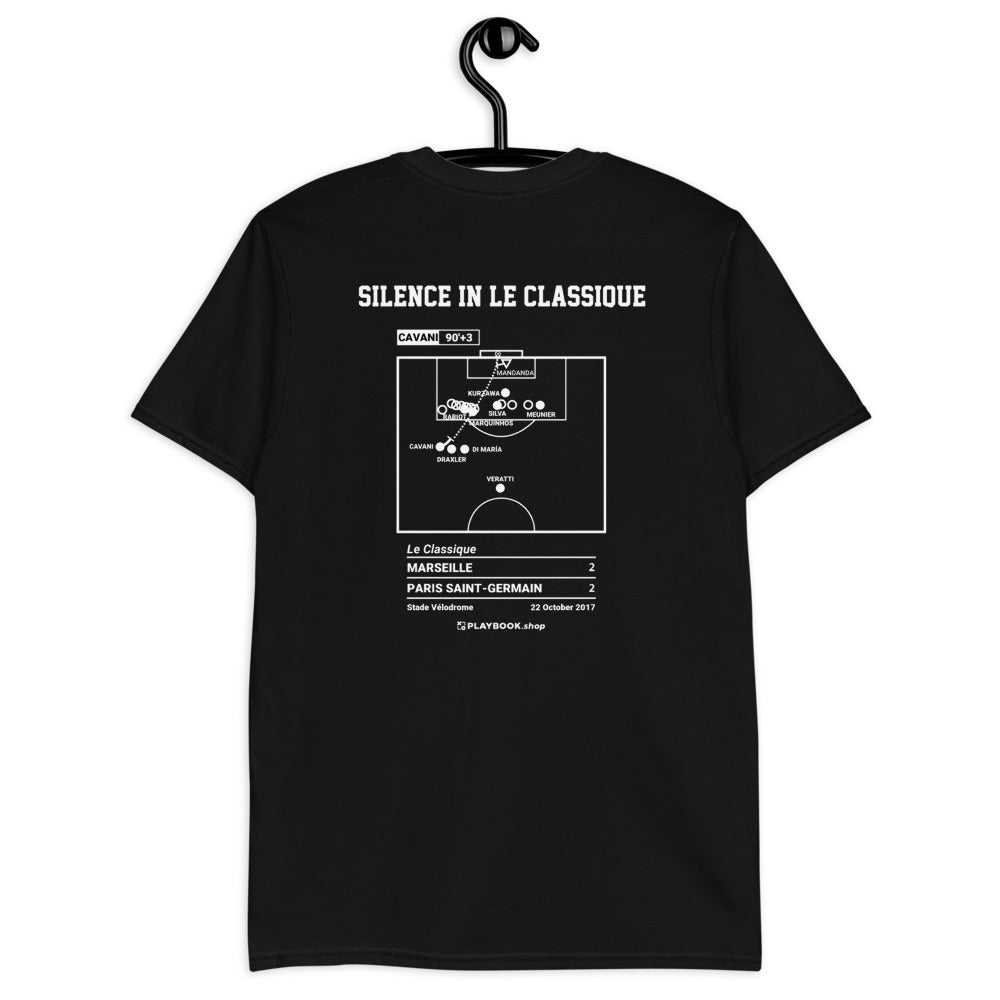 Paris Saint-Germain Greatest Goals T-shirt: Silence in Le Classique (2017)
