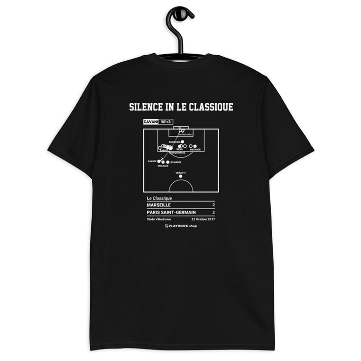 Paris Saint-Germain Greatest Goals T-shirt: Silence in Le Classique (2017)