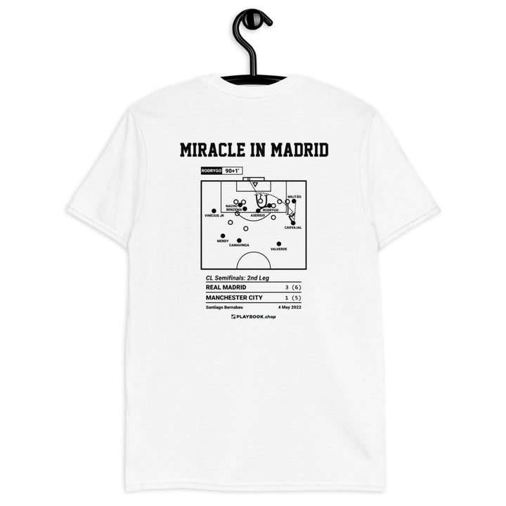 Real Madrid Greatest Goals T-shirt: Miracle in Madrid (2022)
