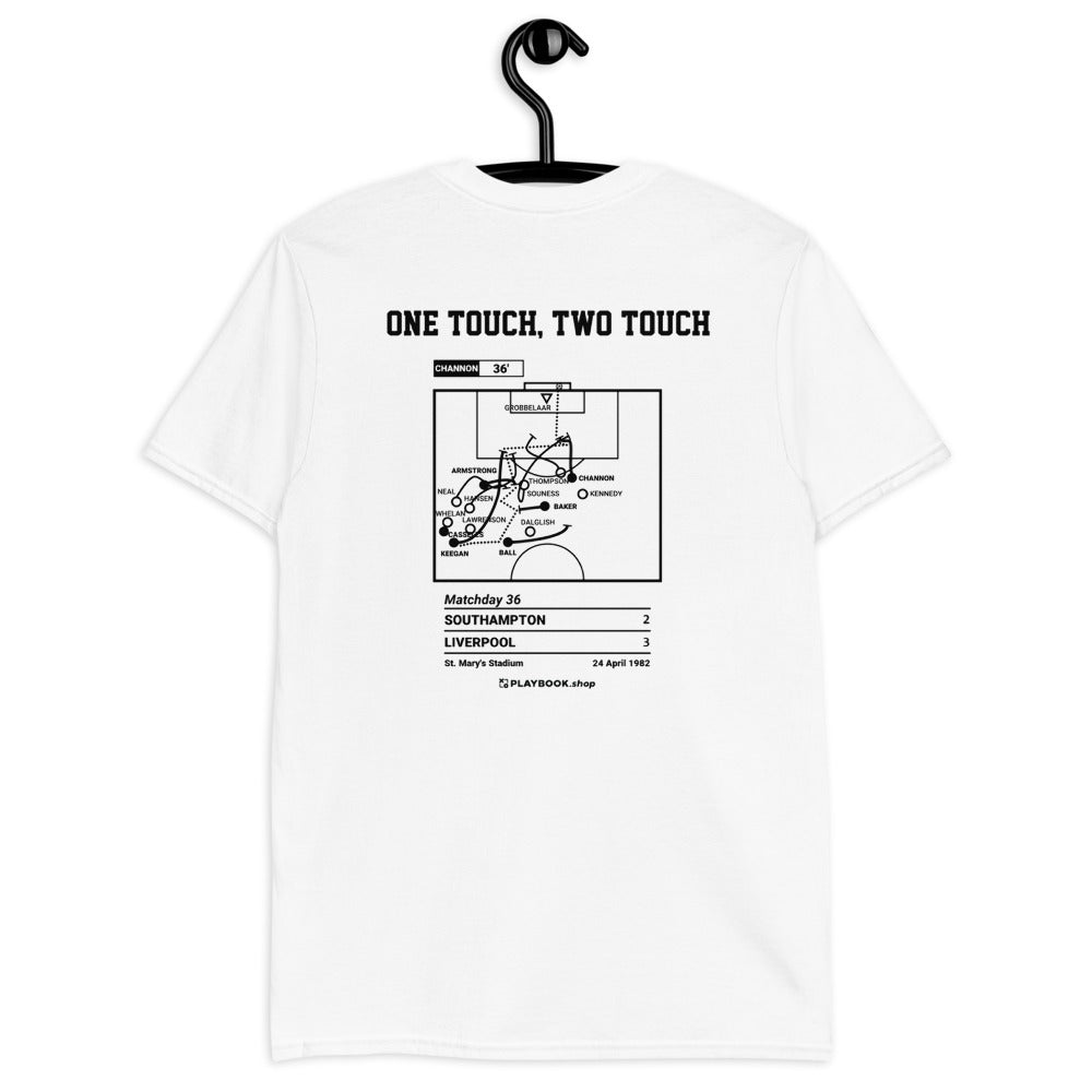 Southampton Greatest Goals T-shirt: One Touch, Two Touch (1982)
