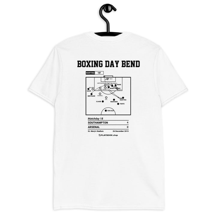 Southampton Greatest Goals T-shirt: Boxing Day Bend (2015)