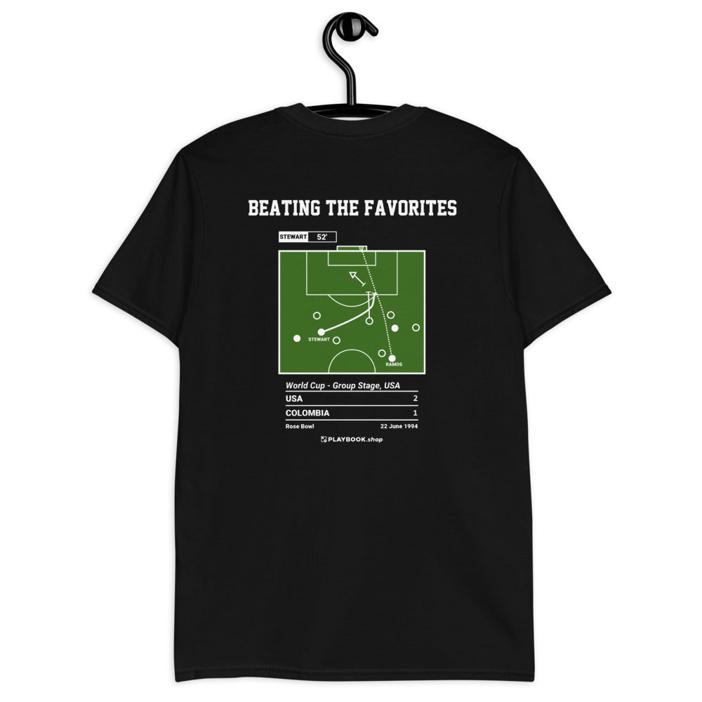 USMNT Greatest Goals T-shirt: Beating the favorites (1994)