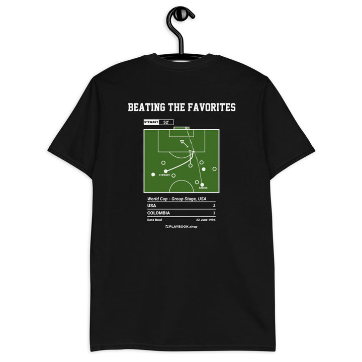 USMNT Greatest Goals T-shirt: Beating the favorites (1994)