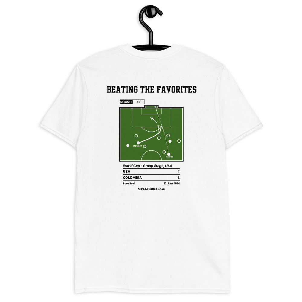 USMNT Greatest Goals T-shirt: Beating the favorites (1994)