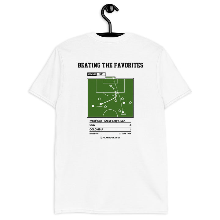 USMNT Greatest Goals T-shirt: Beating the favorites (1994)