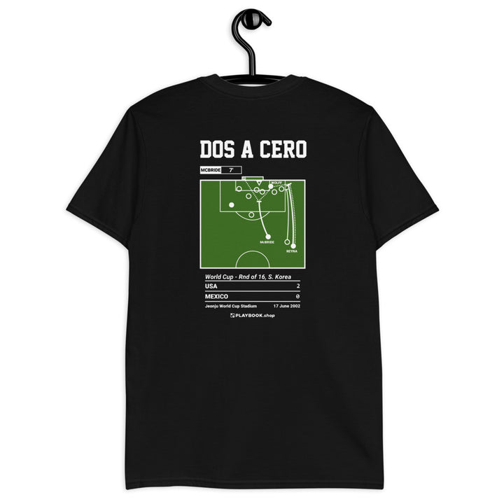 USMNT Greatest Goals T-shirt: Dos a Cero (2002)