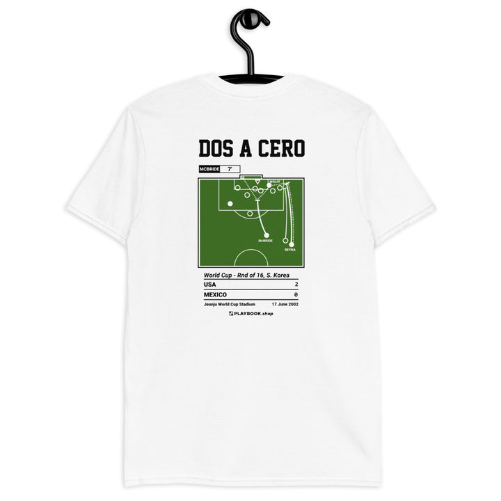 USMNT Greatest Goals T-shirt: Dos a Cero (2002)
